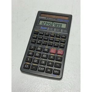 Casio FX-260 Solar Scientific Fraction Calculator With Case/Cover Tested‎